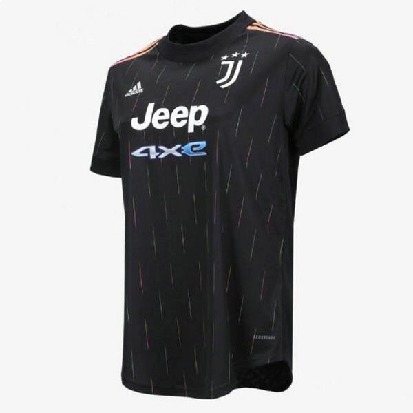 Camiseta Juventus Replica Segunda Ropa Mujer 2021/22 Negro